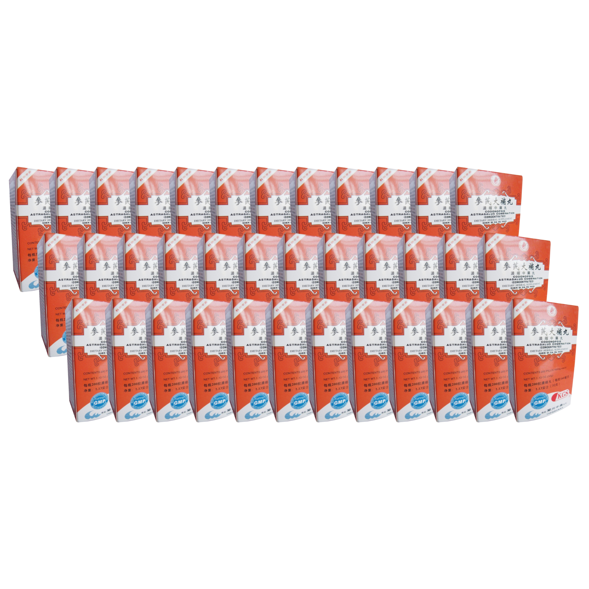 image of shen-qi-da-bu-wan-codonopsis-astragalus- 36 pack