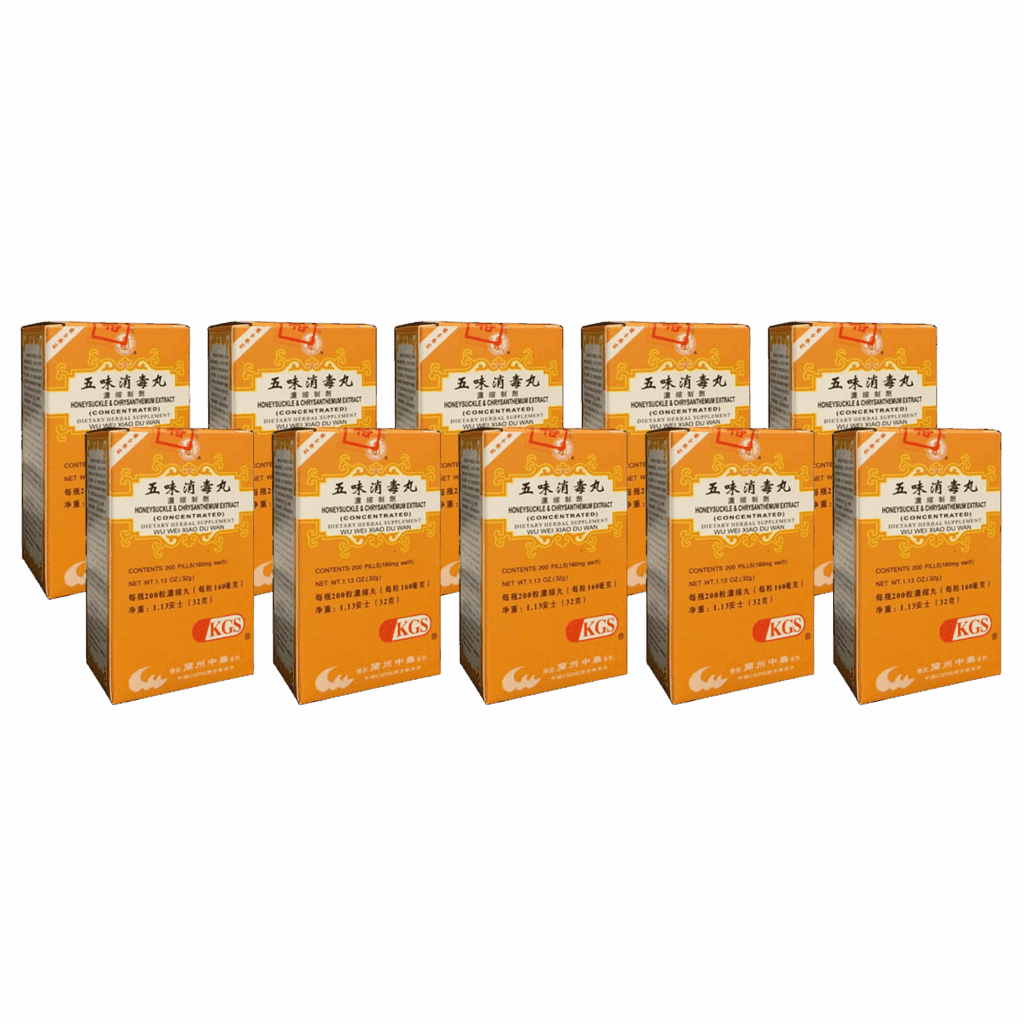 Image of wu-wei-xiao-du-wan-honeysuckle-chrysanthemum- 10 pack