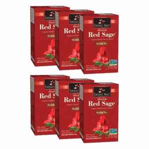 Image of Absolute Red Sage Tea - by Bravo Tea - 6-pack