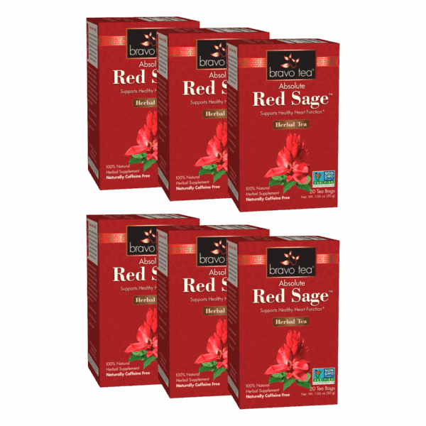 Image of Absolute Red Sage Tea - by Bravo Tea - 6-pack