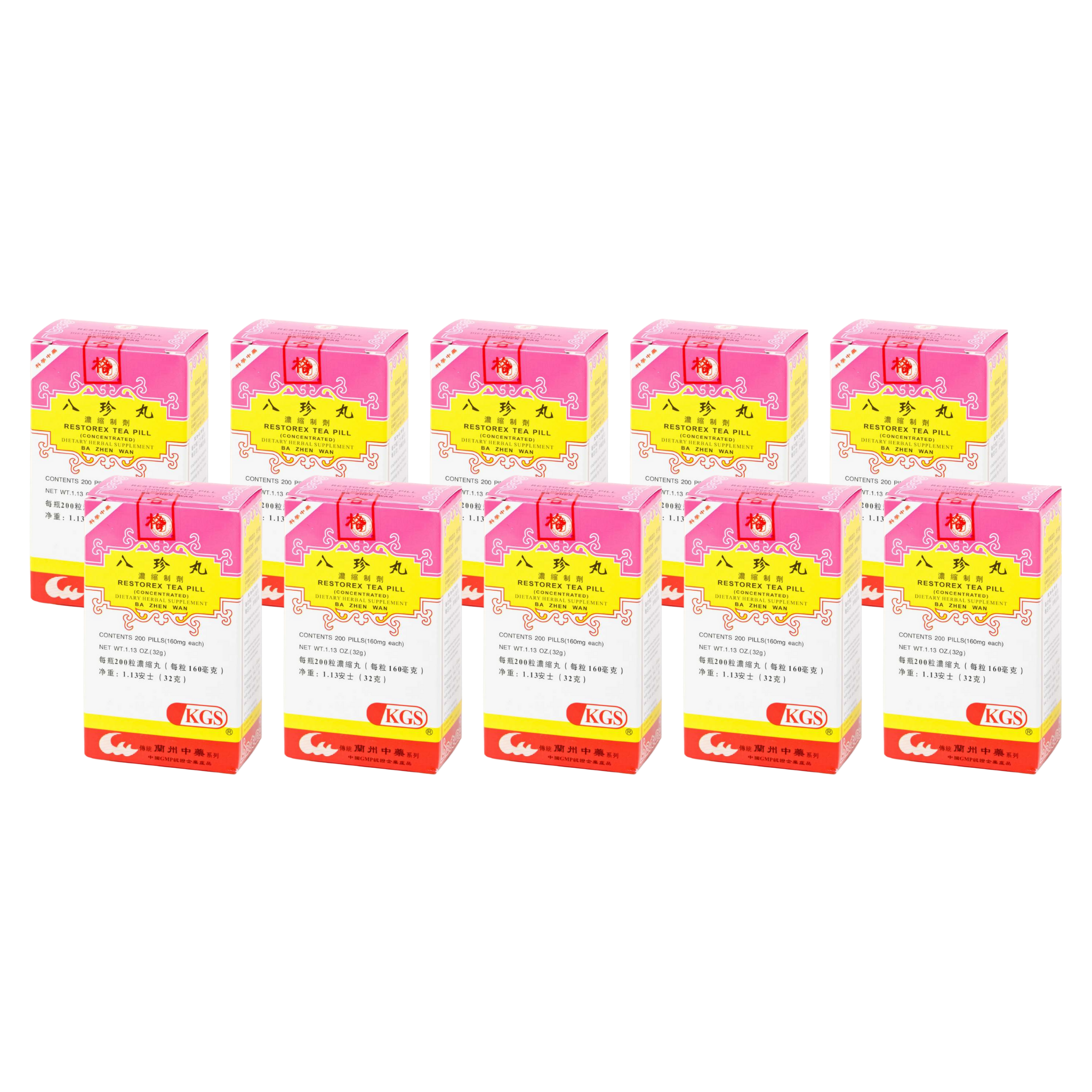 Image of Ba-Zhen-Wan-Restorex 10 pack