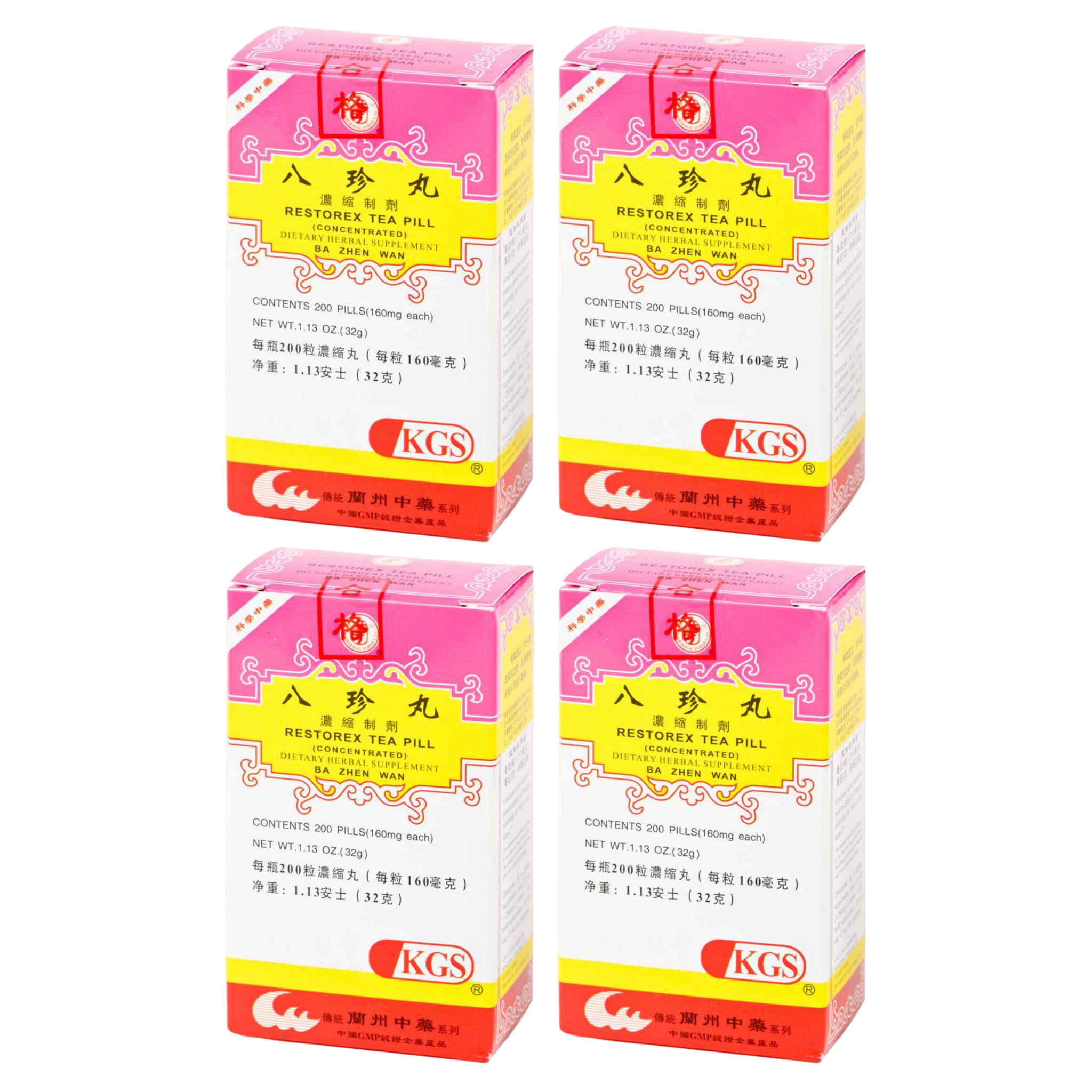 Image of Ba-Zhen-Wan-Restorex 4 pack