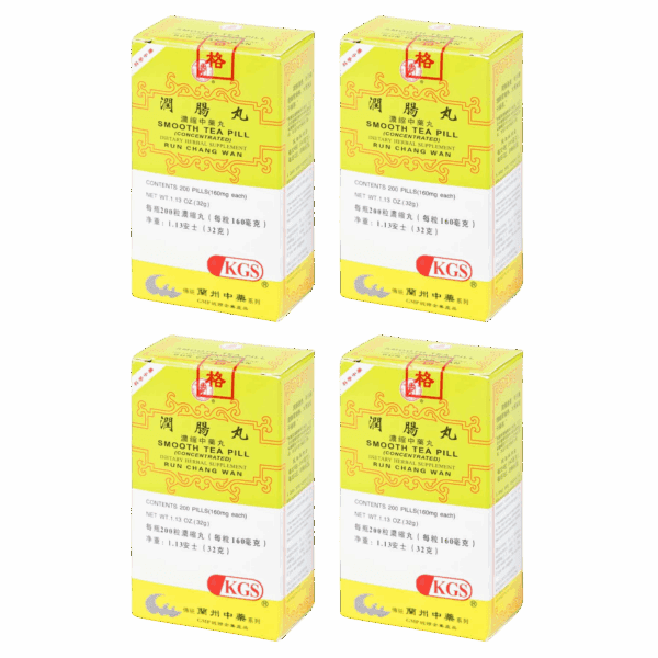 Image of Run-Chang-Wan-Smooth-Tea-Pill-KGS- 4 pack