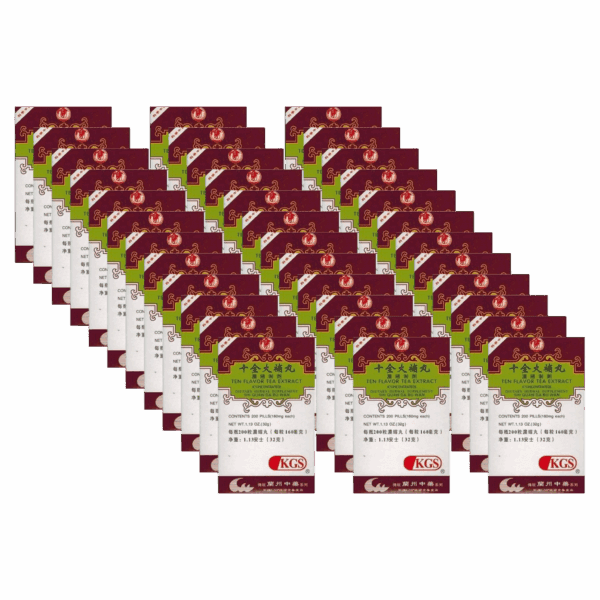 image of SHI-QUAN-DA-BU-WAN-Ten-Flavor-Tea-Extract 36 pack