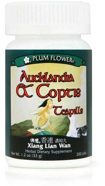 PLUM FLOWER - Aucklandia & Coptis - Xiang Lian Wan | Mayway | Best Chinese Medicines
