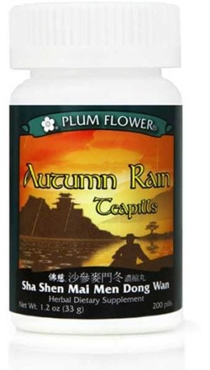 PLUM FLOWER - Autumn Rain Teapills - Sha Shen Mai Men Dong Wan | Mayway | Best Chinese Medicines
