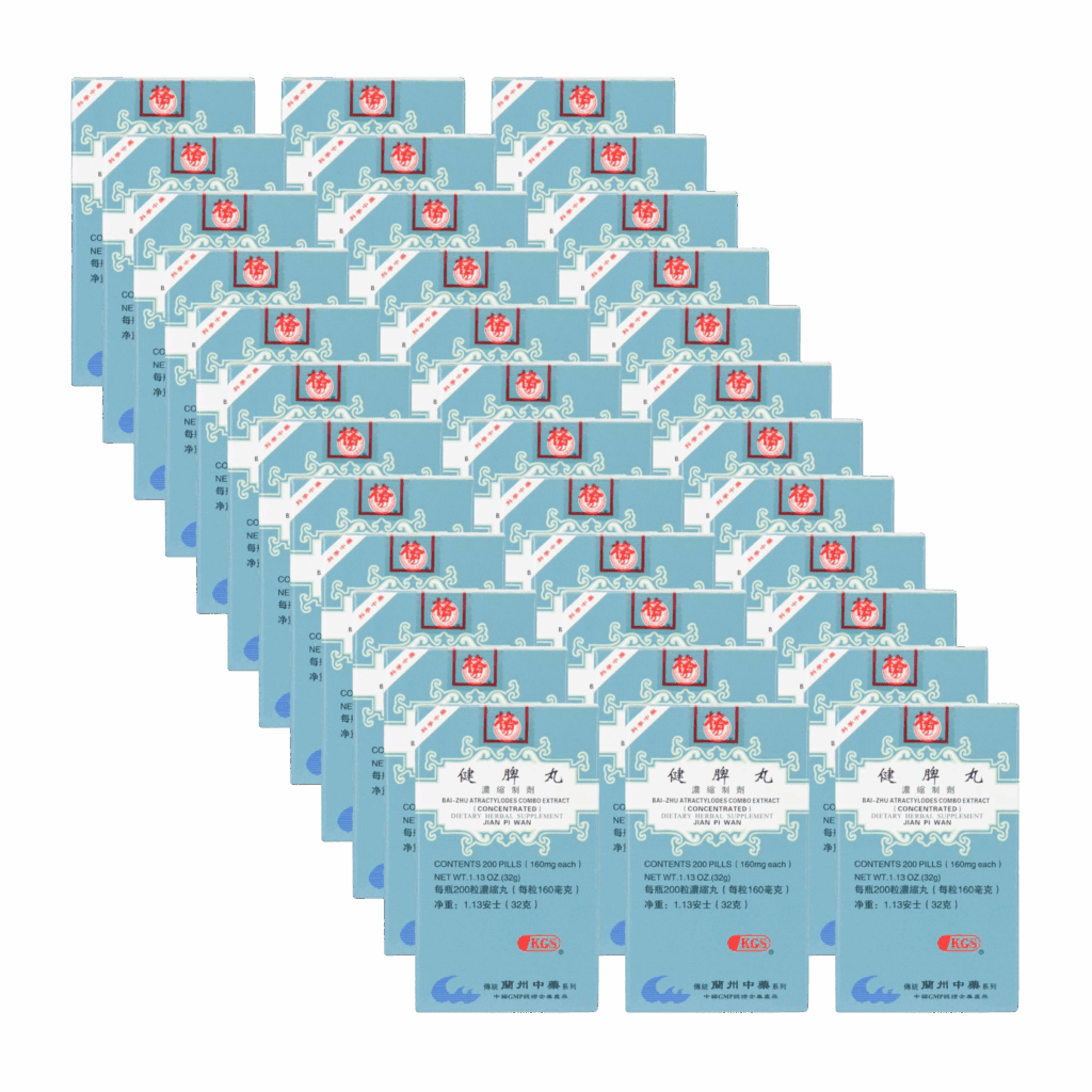 Image of Jian-Pi-Wan-Bai-Zhu-Atractylodes-Combo-Extract- 36 pack