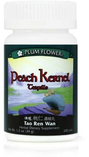 Plum Flower - Peach Kernel Teapills (Tao Ren Wan)