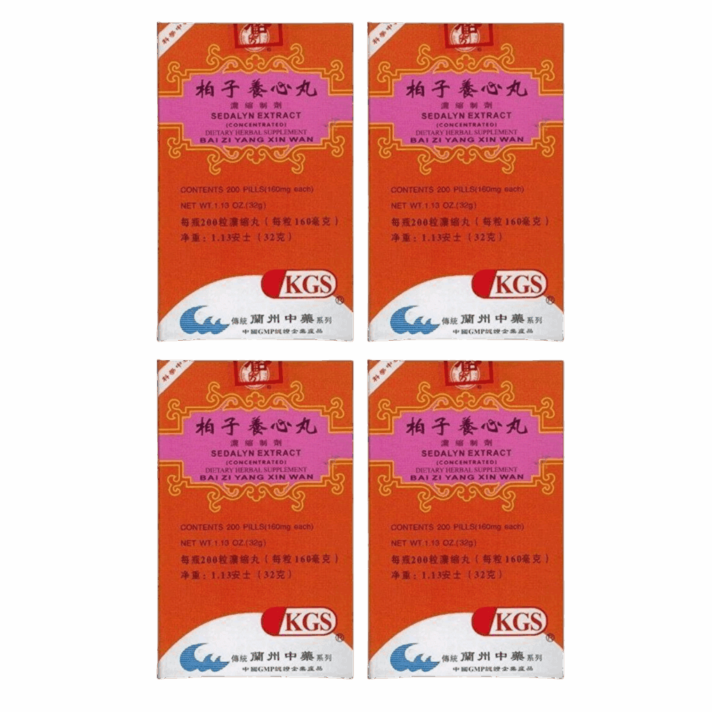 Image of bai-zi-yang-xin-wan-sedalyn-extract 4 pack