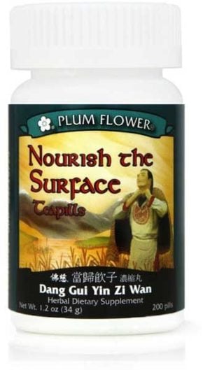 Plum Flower - Nourish the Surface Teapills (Dang Gui Yin Zi Wan)