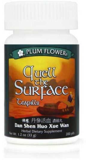 Plum Flower - Quell The Surface Teapills (Dan Shen Huo Xue Wan)
