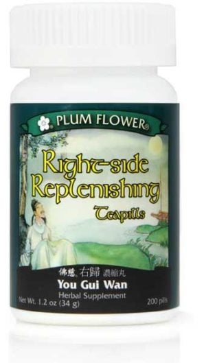 Plum Flower - Right-side Replenishing Teapills (You Gui Wan)
