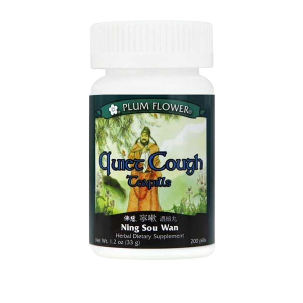 Plum Flower - Quiet Cough Teapills (Ning Sou Wan)