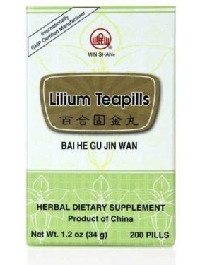 Min Shan - Lilium Teapills (Bai He Gu Jin Wan) - (OUT OF STOCK)