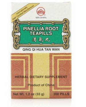Min Shan - Pinellia Root Teapills (Qing Qi Hua Tan Wan) - (SPECIAL ORDER - Allow 10-14 Days to Ship)
