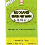 Box of 200 pills, net weight 1.2 ounces or 33 grams, of herbal dietary supplement.