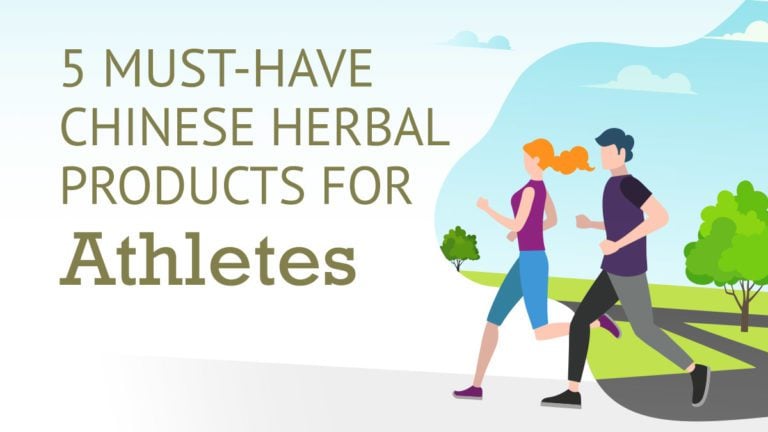 Five must have chinese herbal products for athletes.