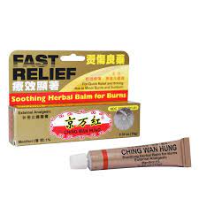 Tube of 0.35 ounces of fast relief external analgesic.