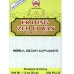 Box of 200 pills, net weight 1.2 ounces (33 grams), of herbal dietary supplement.