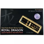 Packaged spray tube of 0.1 fluid ounce (3 milliliters) of Royal Dragon Spray-On Fragrance for Long-Lasting Pleasure, Time-Proven Ancient Chinese Formula.