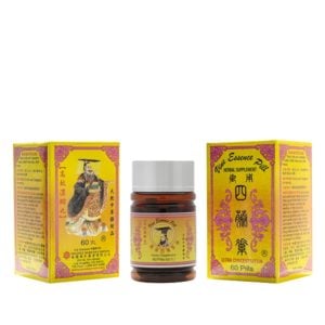 Bottle of 60 pills, ultra concentration herbal supplement, with english and chinese text.