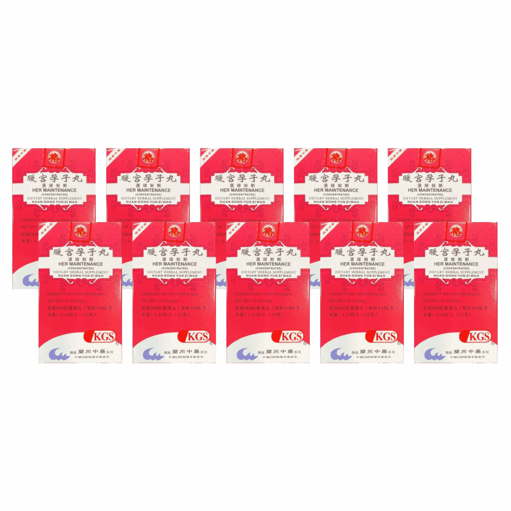 Image of HER-MAINTENANCE-Nuan-Gong-Yun-Zi-Wan 10 pack