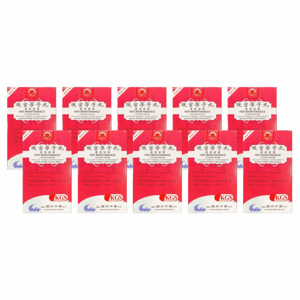 Image of HER-MAINTENANCE-Nuan-Gong-Yun-Zi-Wan 10 pack