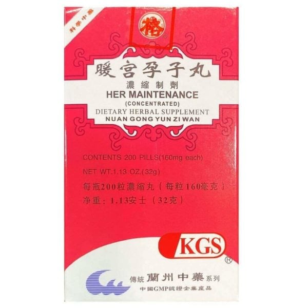 Her Maintenance Teapills - Nuan Gong Yun Zi Wan | Best Chinese Medicines