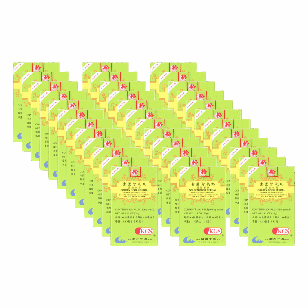 Image of Jin-Kui-Shen-Qi-Wan-Golden-Book-Herbal-Extract- 36 pack
