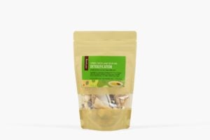 bag of detoxification herbal broth and soup mix by root + spring