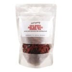 Resealable pouch of root + spring Goji Berry and Red Dates Herbal Tea, protect and rejuvenate skin and blood cells, with ingredient list.