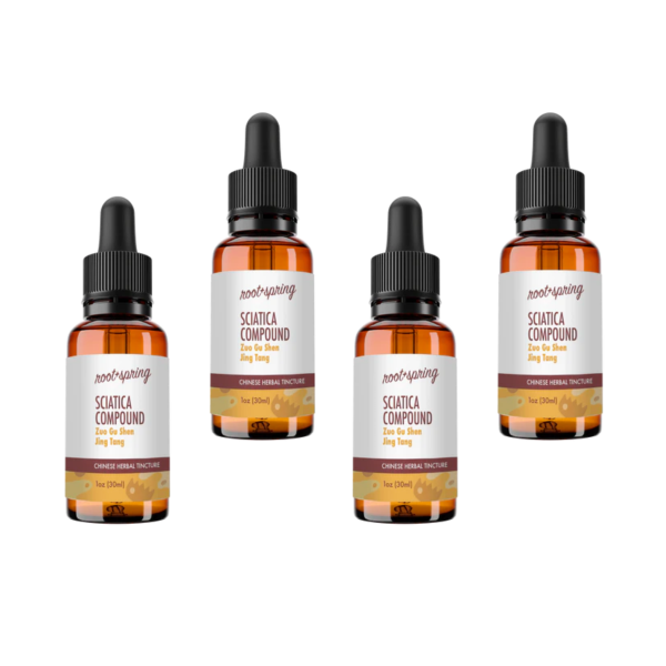 image of Sciatica Compound Tincture 4pk