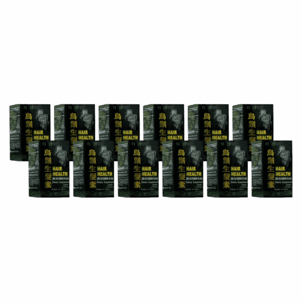 Image of wu-xu-sheng-fa-su-healthy-hair-supplement- 12 pack