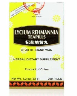 Lycium Rehmannia Teapills (Qi Ju Di Huang Wan) - by Min Shan