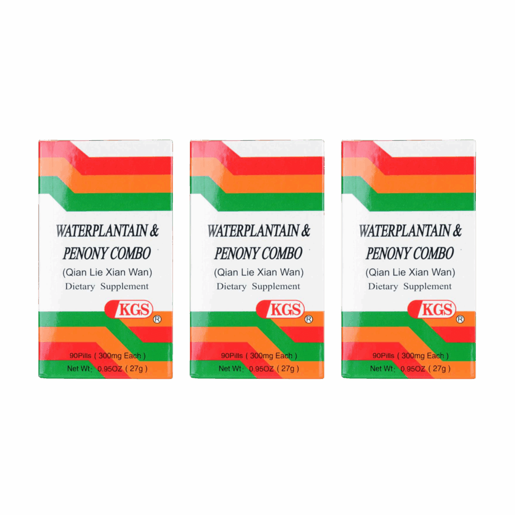 Image of Qian-Lie-Xian-Wan-Waterplantain-Penony-Combo- 3 pack