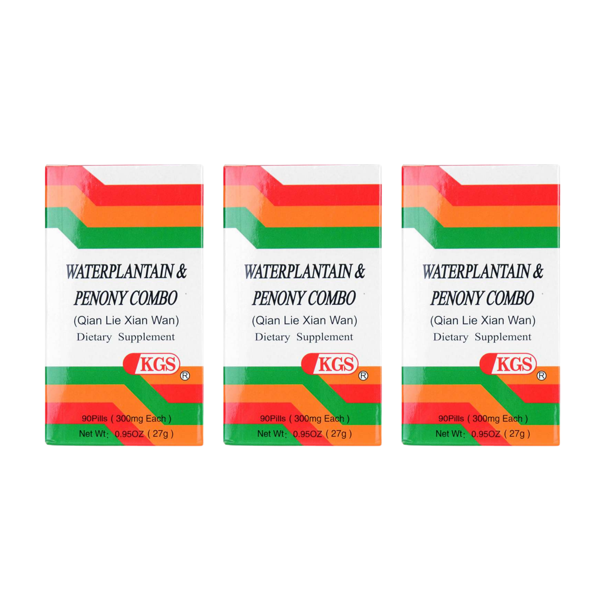 Image of Qian-Lie-Xian-Wan-Waterplantain-Penony-Combo- 3 pack