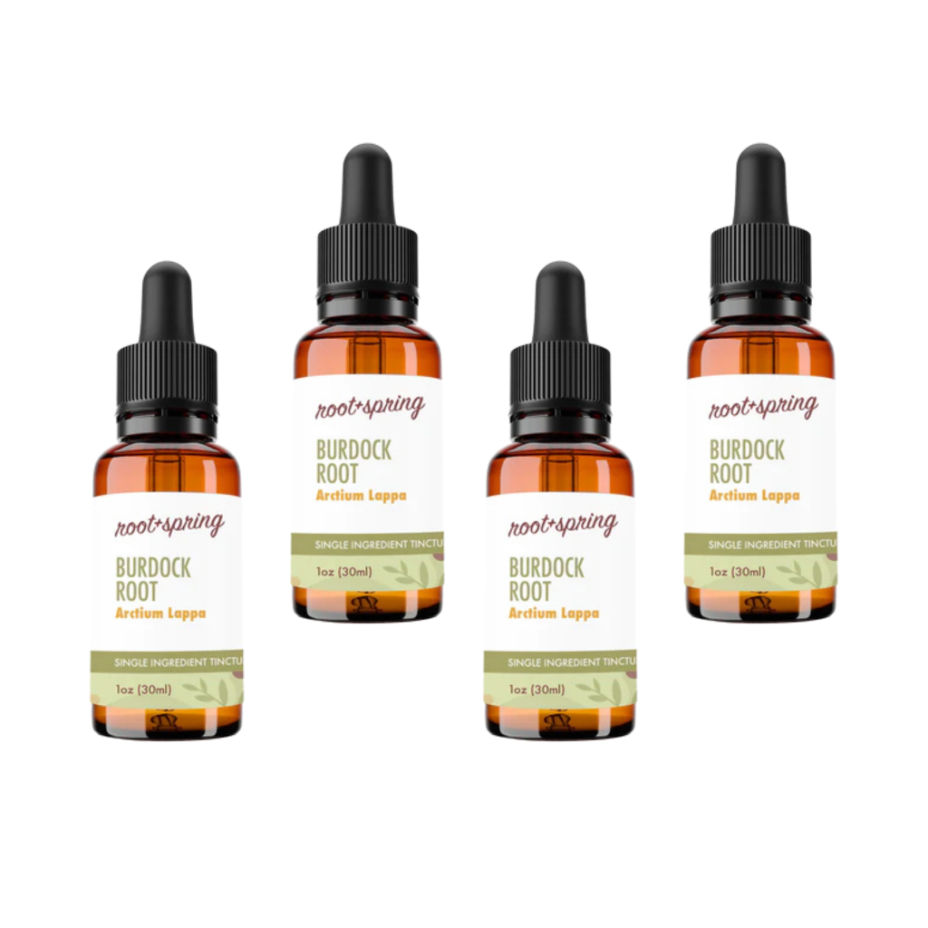 image of burdock root Tincture 4pk