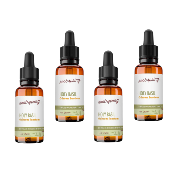 image of holy basil Tincture 4pk