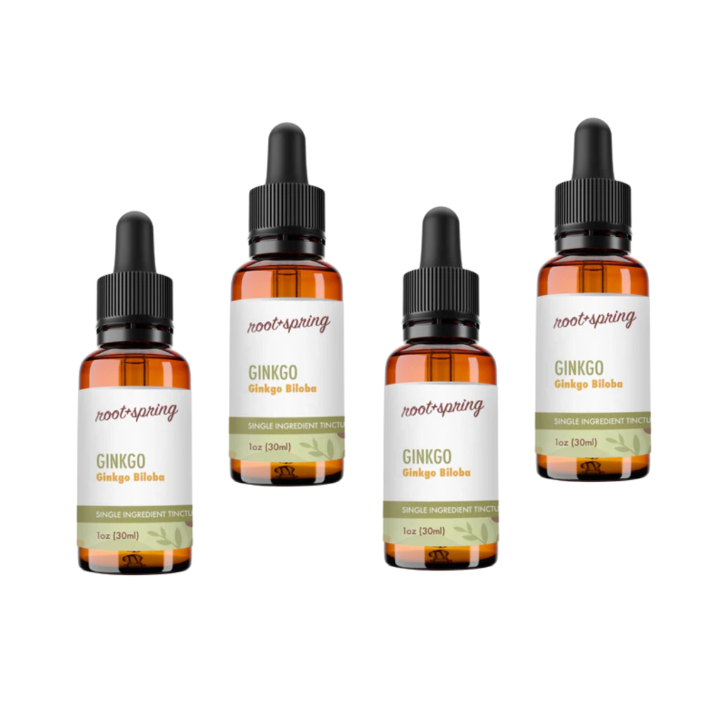 Bai Guo Ye (Ginkgo Biloba Leaf) - Liquid Extract (Tincture)