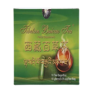 Image of Tibetan Baiao Tea - Regular - 10 tea bags per box