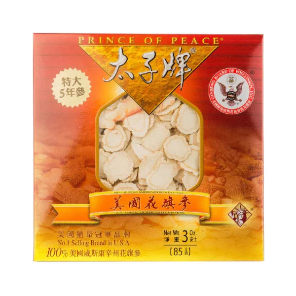picture of exterior for american ginseng slices
