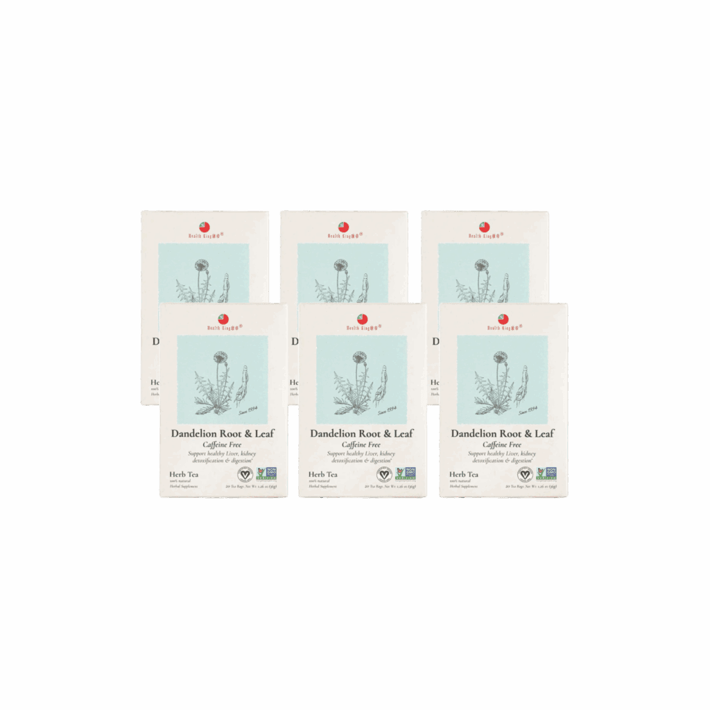 Image of Dandelion Root and Leaf Herb Tea - by Health King - 6-pack