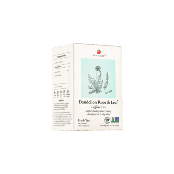 Image of Dandelion Root and Leaf Herb Tea - by Health King- Single