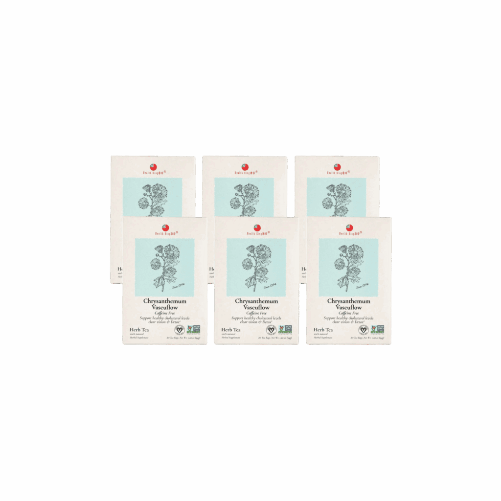 Image of Chrysanthemum Vascuflow Herb Tea - by Health King - 6-pack