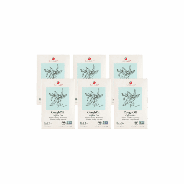 Image of CoughOff Herb Tea - by Health King - 6-pack