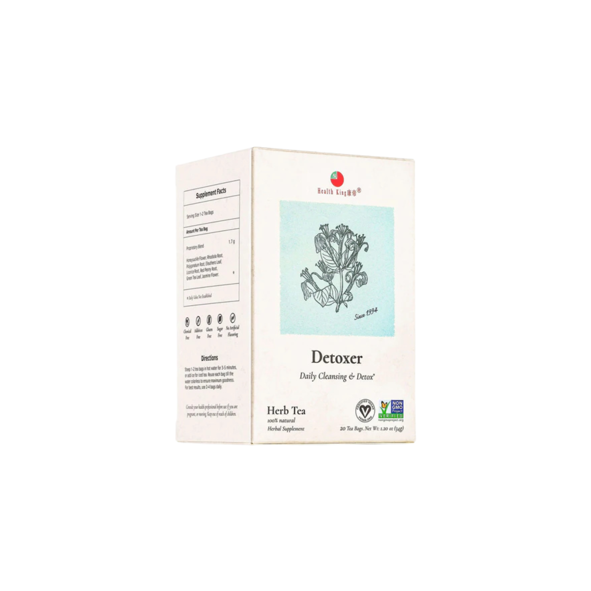 Image of Detoxer Herb Tea - by Health King Single