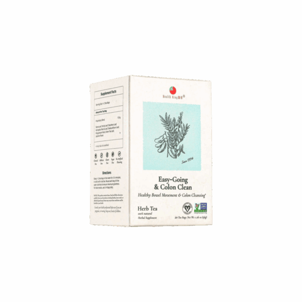 Easy Going and Colon Cleanse Herb Tea- by Health King - Single
