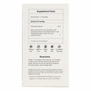 Image of Easy Going and Colon Cleanse Herb Tea- by Health King supplement fact and directions for use