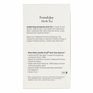 Image of Female Joy Herb Tea - by Health King ingredients and nutritional info