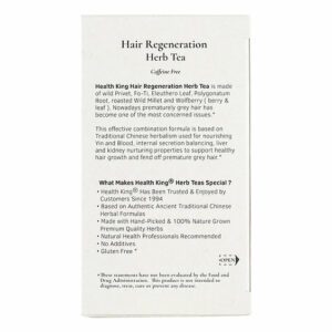 Image of Hair Regeneration Herb Tea - by Health King ingredients and nutritional info
